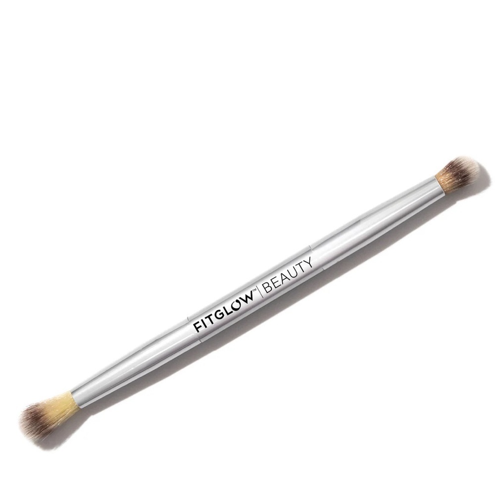 Fitglow Beauty Vegan Teddy Double Eye Brush